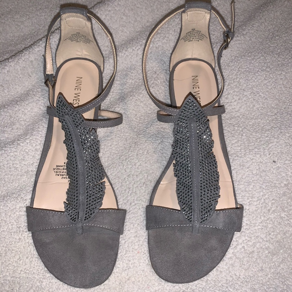 Nine West embellished sandals